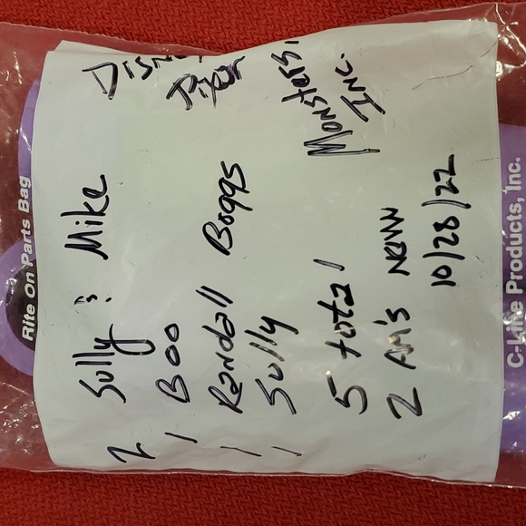 DISNEY PIXAR Monsters Inc. Graphic flashlight 2001 character lens for projection - Picture 2 of 10